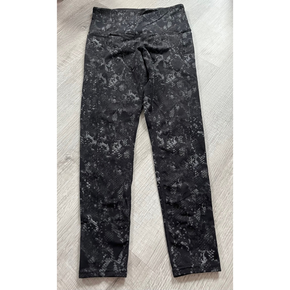 Tuff Athletics women's athletic leggings snake print size S - Picture 5 of 12